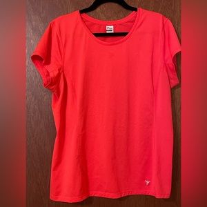 Old Navy Active Go Dry Women Orange Shirt XL